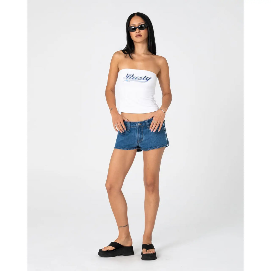 Rusty Flip Mommy Low Rise Micro Mini Shorts 2.0