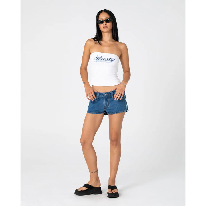 Rusty Flip Mommy Low Rise Micro Mini Shorts 2.0