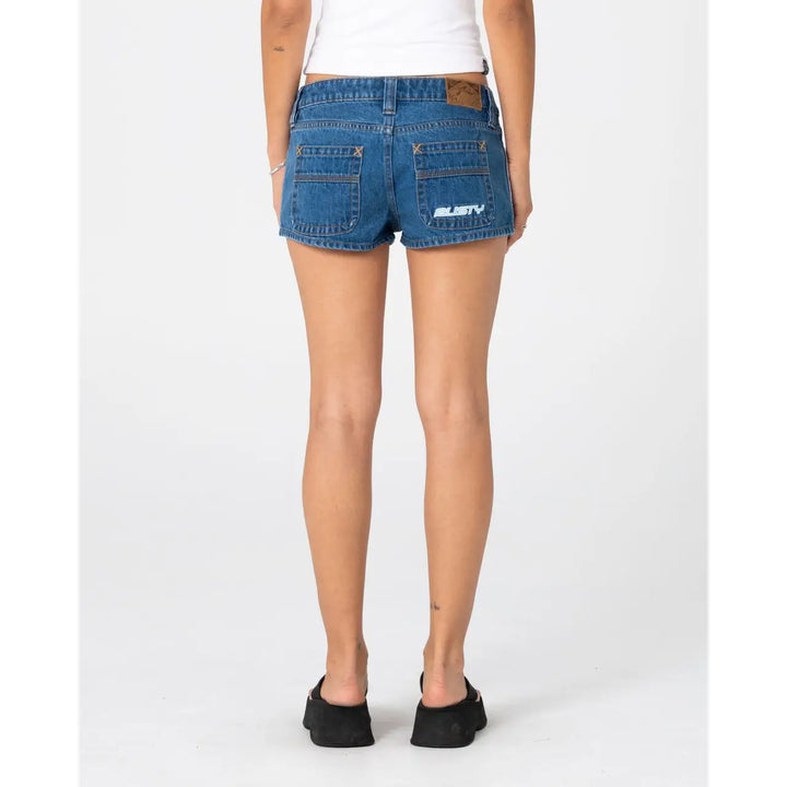 Rusty Flip Mommy Low Rise Micro Mini Shorts 2.0