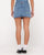 Rusty Flip Mommy Low Rise Mini Denim Skirt 