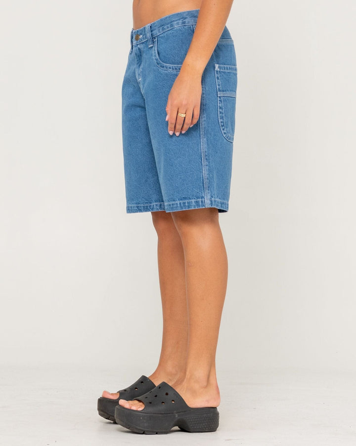 Rusty Flip Mommy Tapeless Low Rise Baggy Jorts 