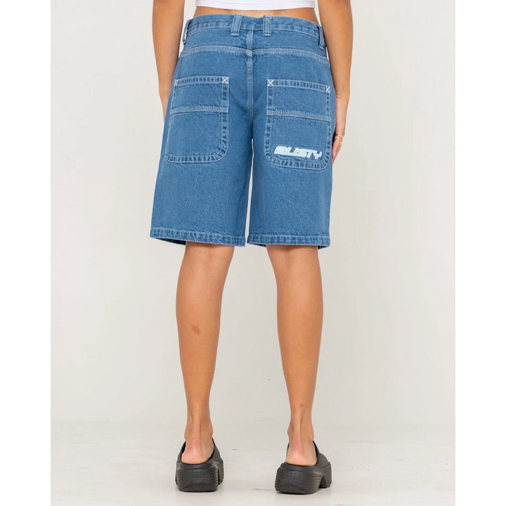 Rusty Flip Mommy Tapeless Low Rise Baggy Jorts 