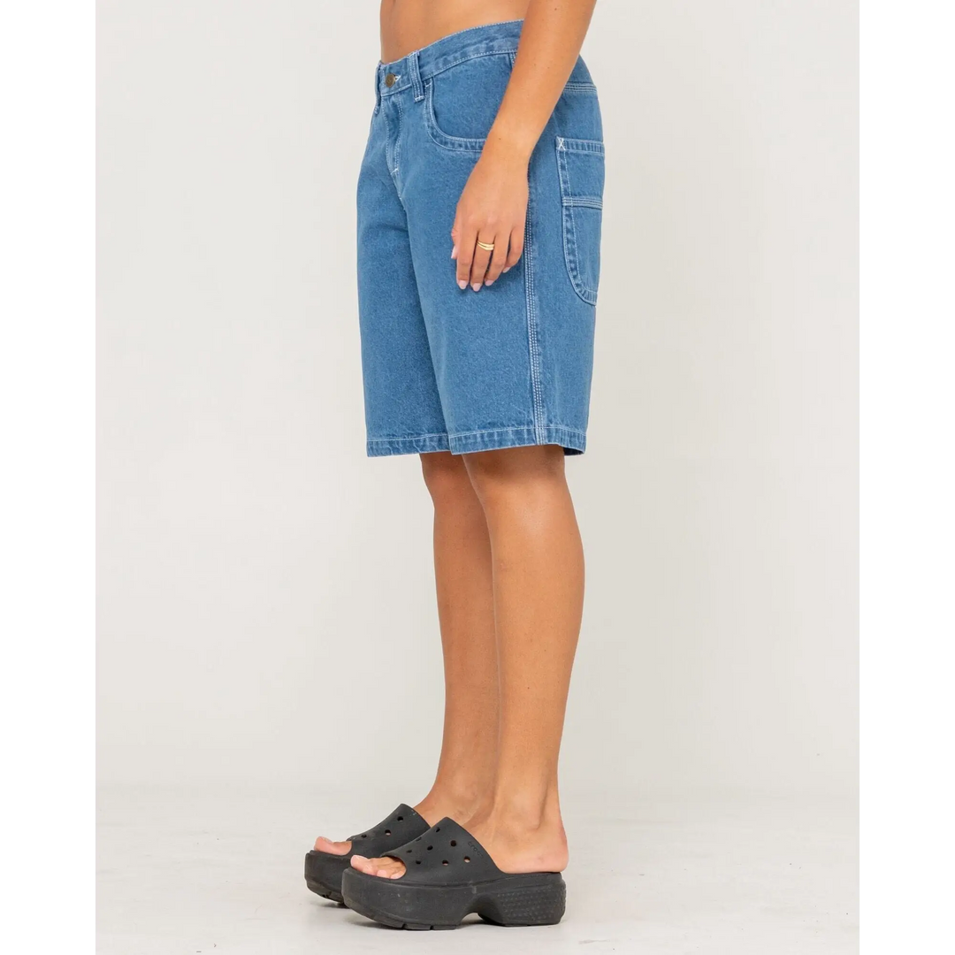Rusty Flip Mommy Tapeless Low Rise Baggy Jorts 