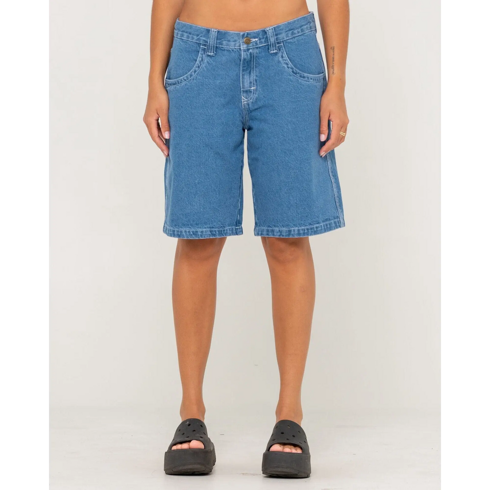 Rusty Flip Mommy Tapeless Low Rise Baggy Jorts 