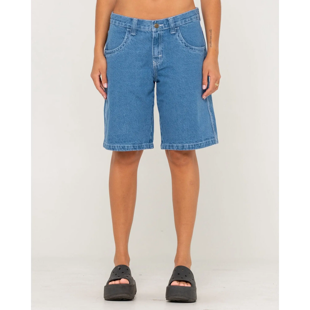 Rusty Flip Mommy Tapeless Low Rise Baggy Jorts 