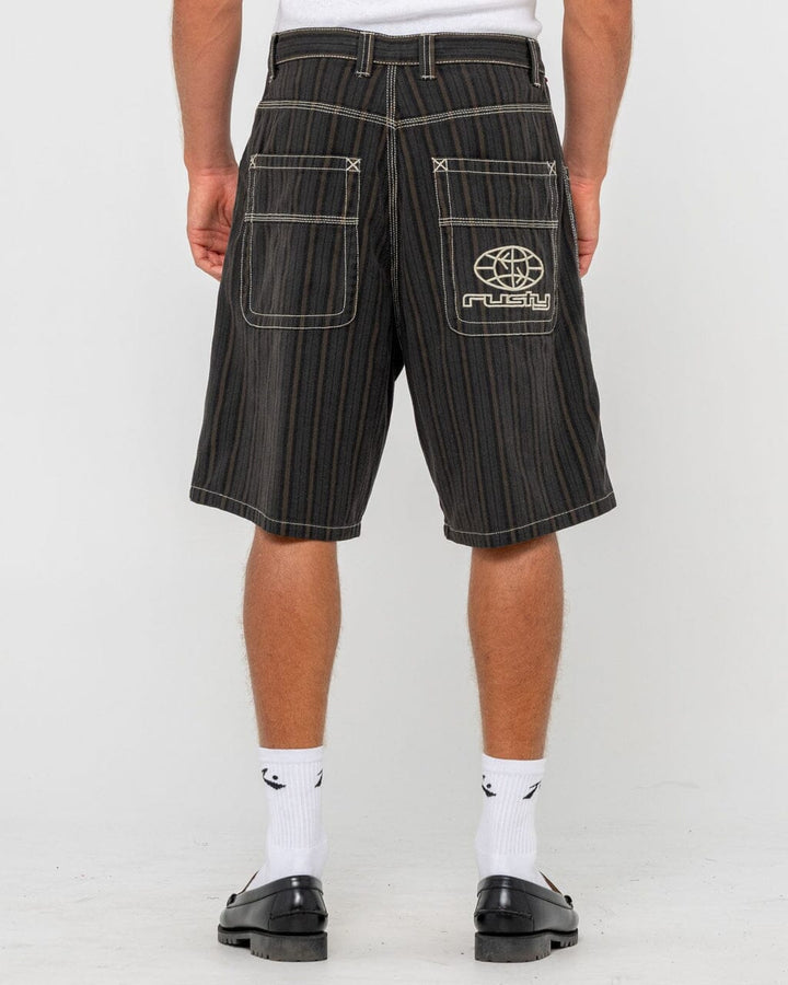 Rusty Flip Pinstripe 23" Jorts 