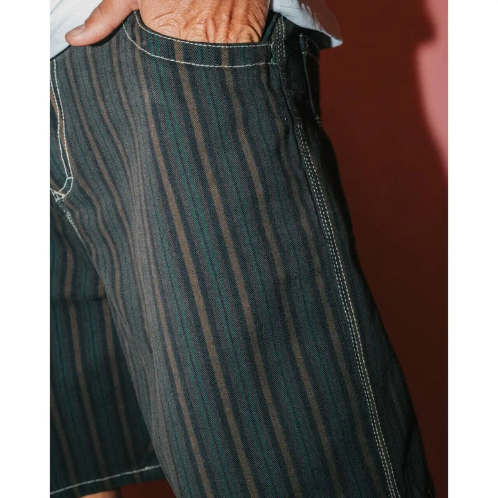 Rusty Flip Pinstripe 23" Jorts 