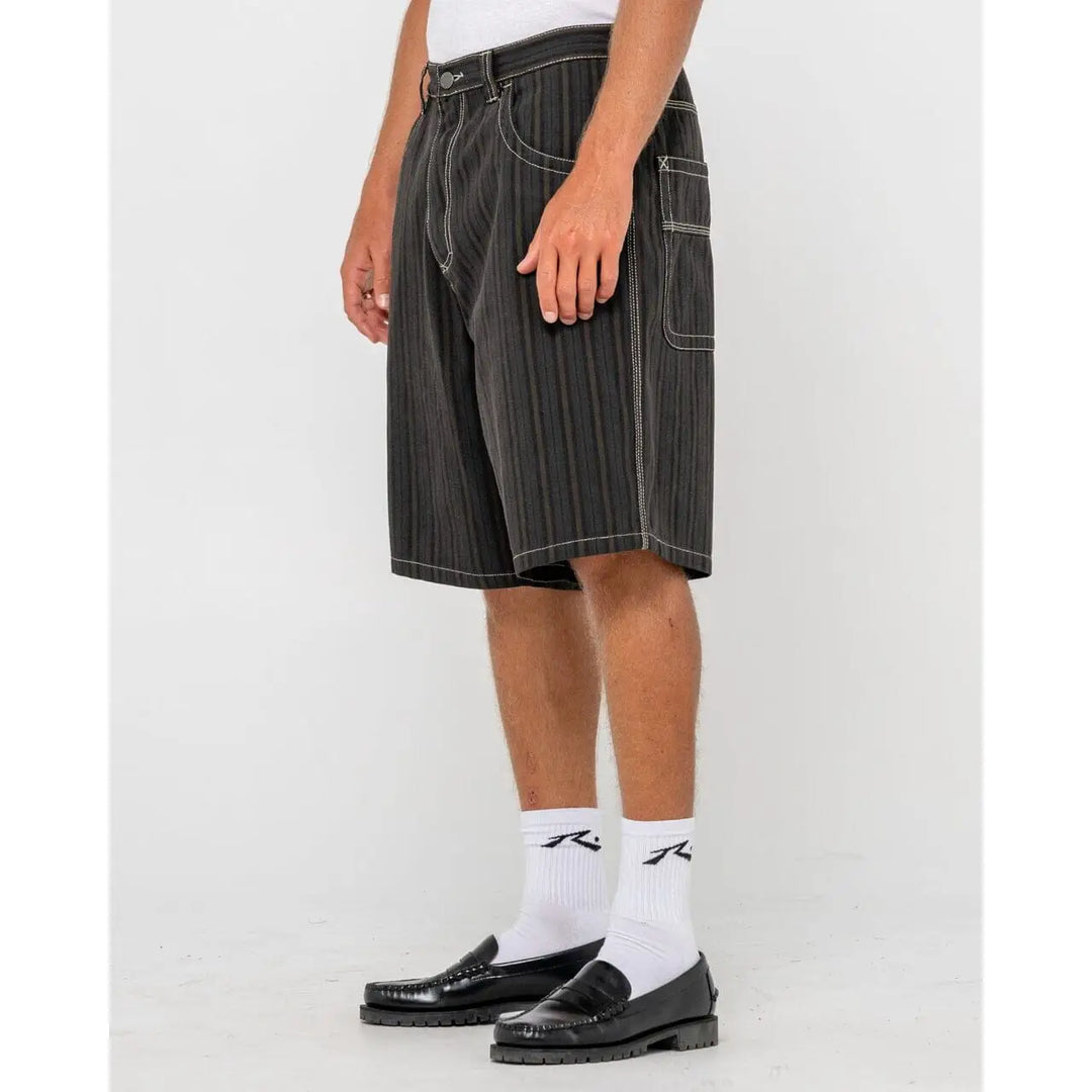 Rusty Flip Pinstripe 23" Jorts 