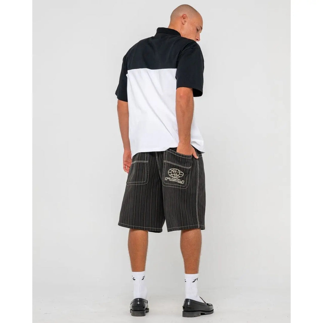 Rusty Flip Pinstripe 23" Jorts 