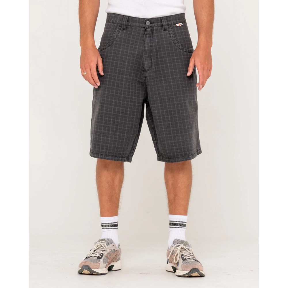 Rusty Flip Rambo 24" Plaid Jorts 