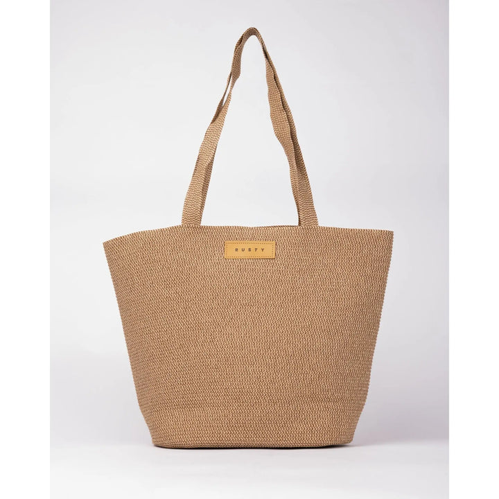 Rusty Gisele Straw Beach Bag 