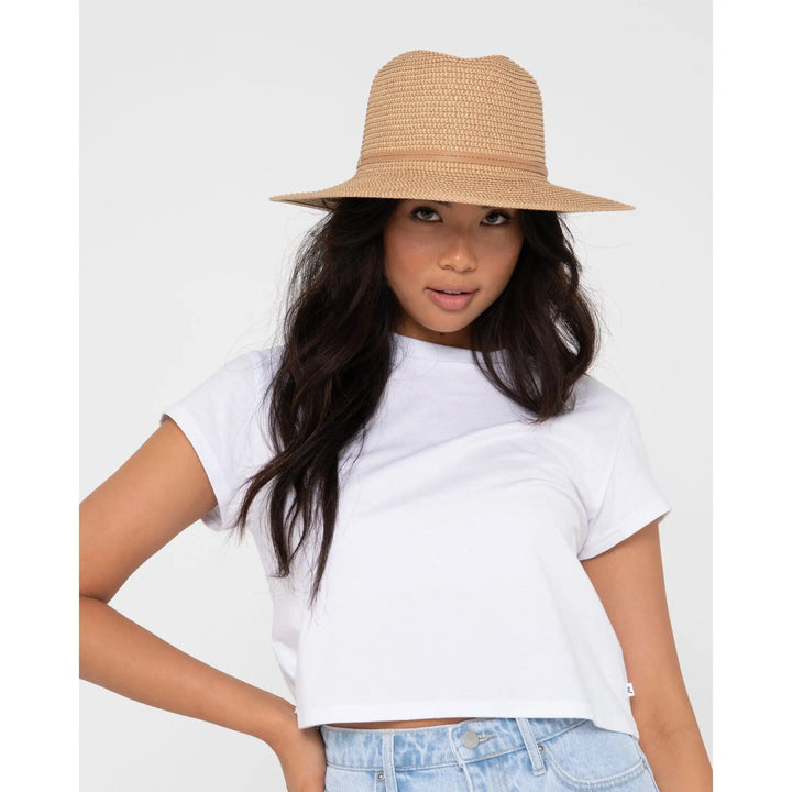 Rusty Gisele Straw Hat 