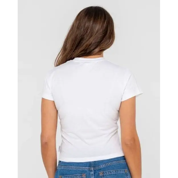 Rusty Greetings 2.0 Skimmer Baby Tee 