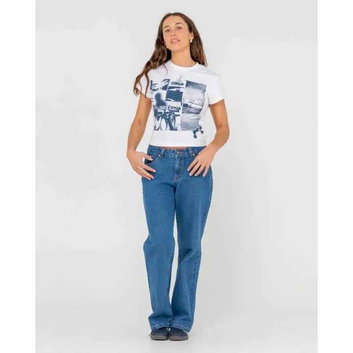 Rusty Greetings 2.0 Skimmer Baby Tee 