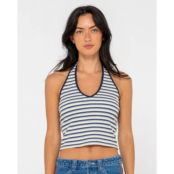 Rusty Halley Halter Top 