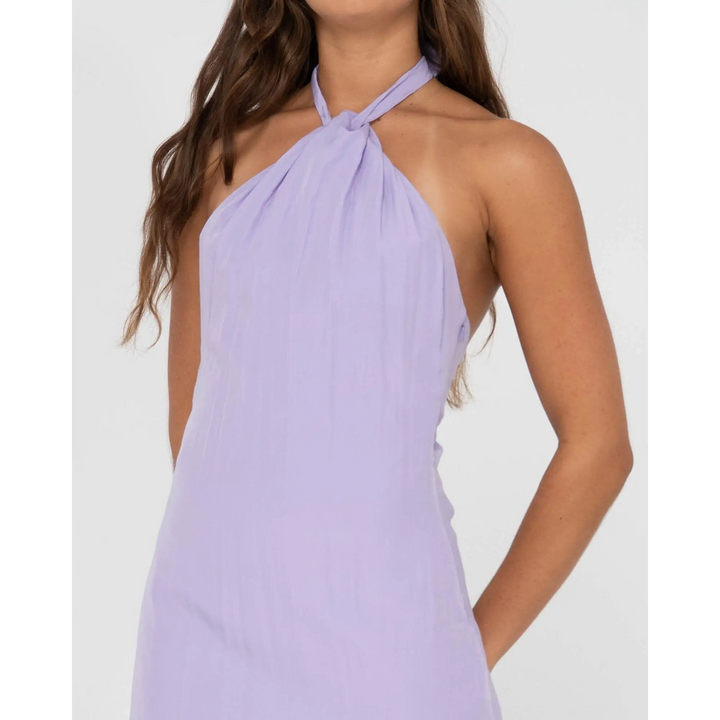 Rusty Harlet Halter Mini Dress 