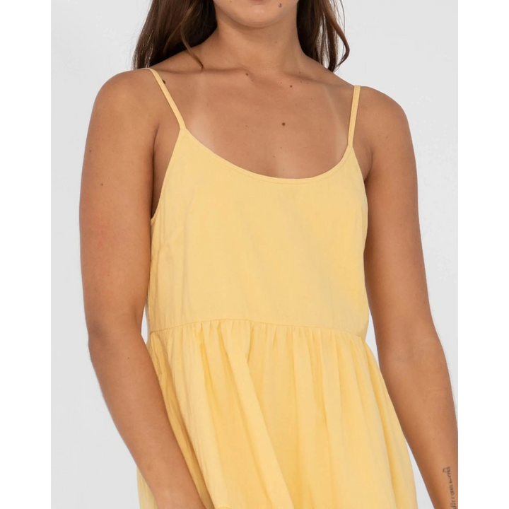 Rusty Heather Tiered Slip Dress 