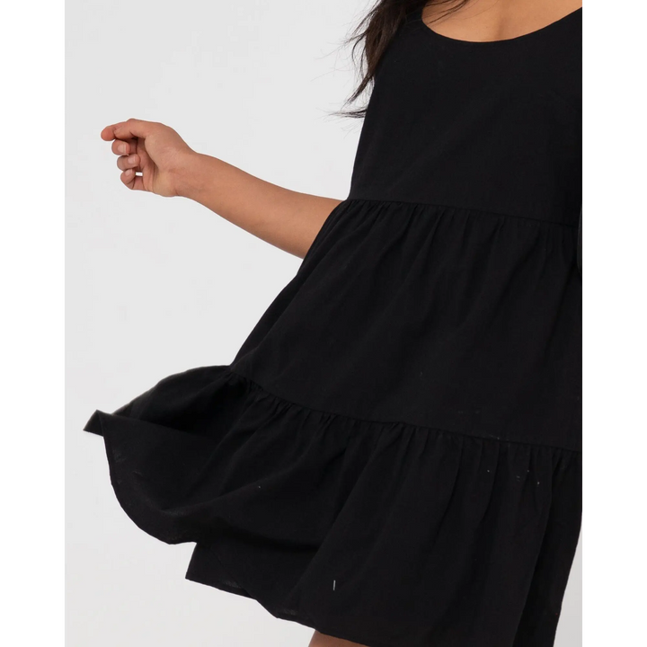 Rusty Heather Tiered Slip Dress 