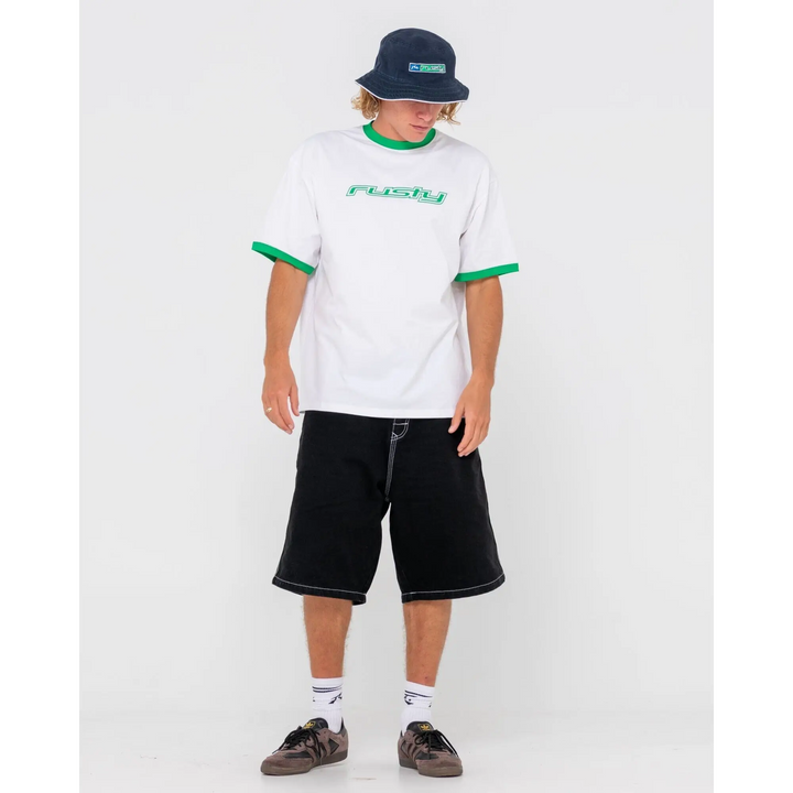 Rusty Hi-Vis Reversible Bucket Hat 