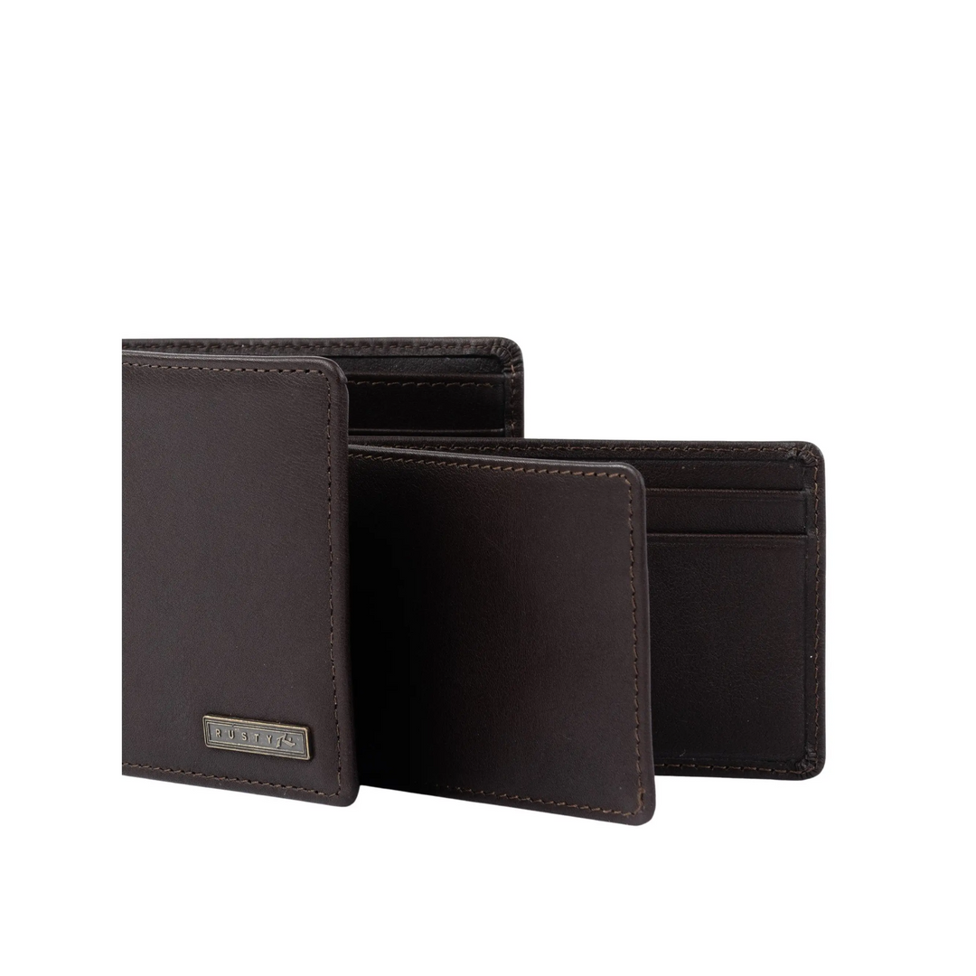 Rusty High River 2 Leather Wallet 