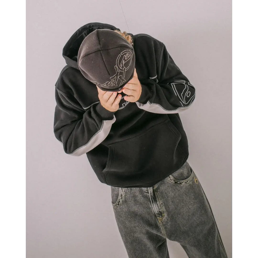 Rusty Hoodus Beanie - Black
