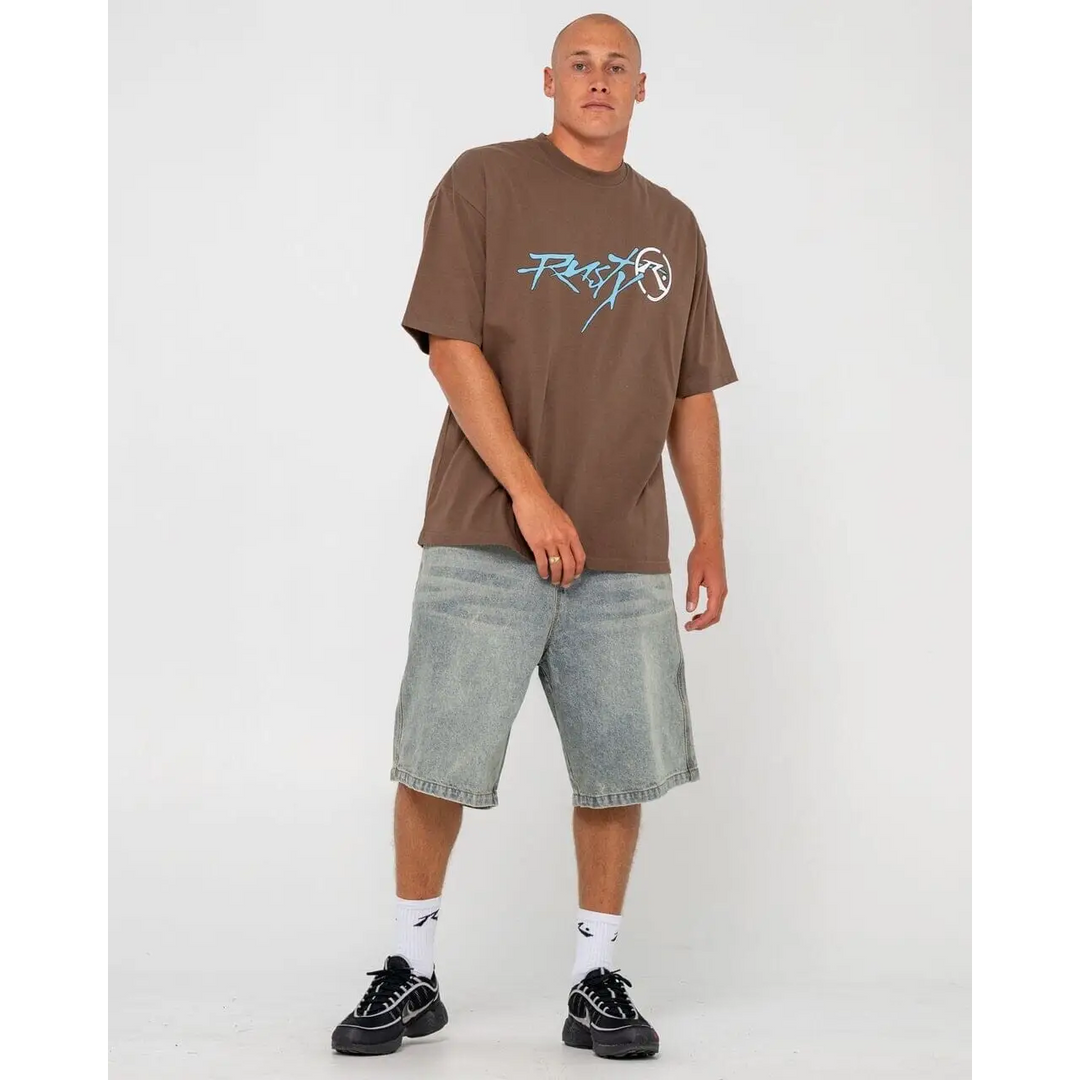 Rusty Hoodus Graphic T-Shirt Pinecone S 