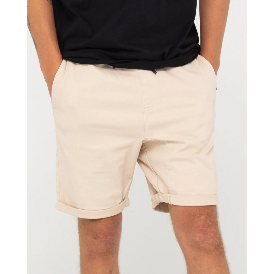 Rusty Hooked On 18" Elastic Shorts 