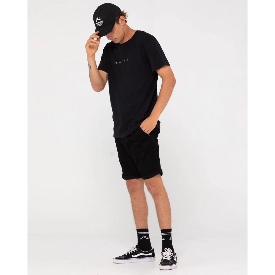 Rusty Hooked On 18" Elastic Shorts 