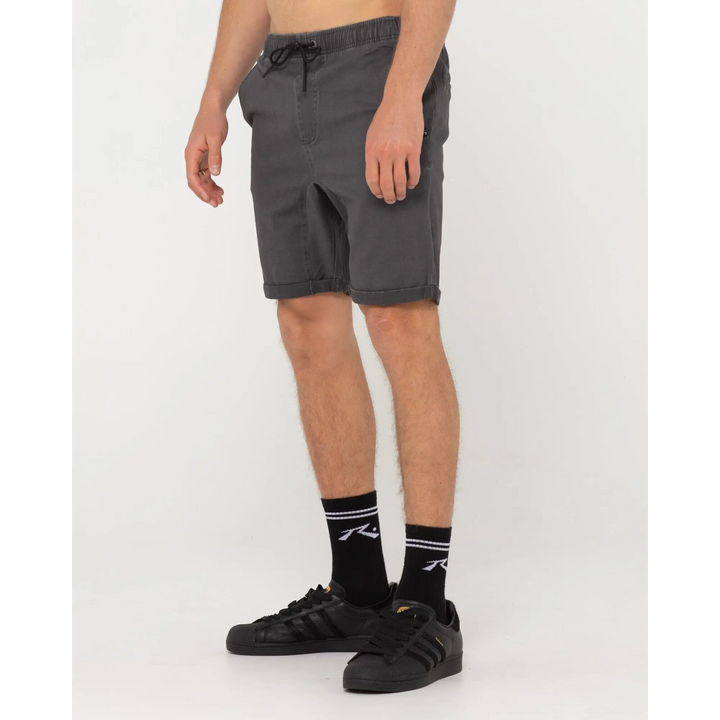 Rusty Hooked On 18" Elastic Shorts 