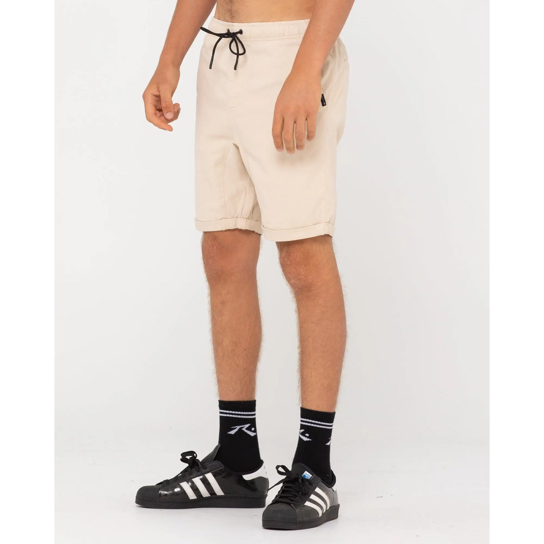 Rusty Hooked On 18" Elastic Shorts 