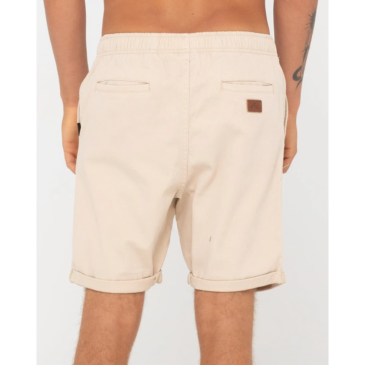 Rusty Hooked On 18" Elastic Shorts 