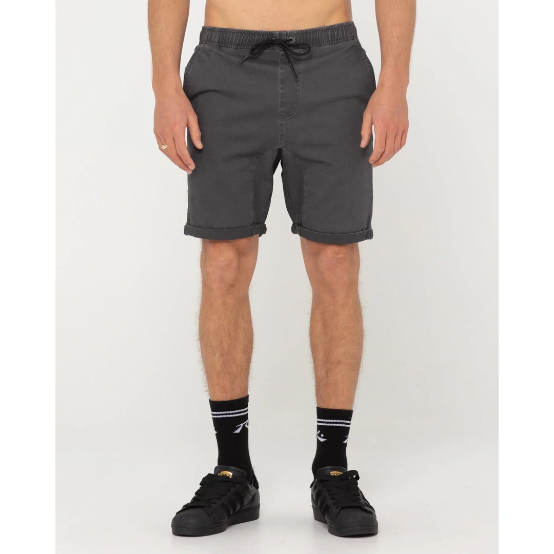 Rusty Hooked on 18" Elastic Youth Shorts 