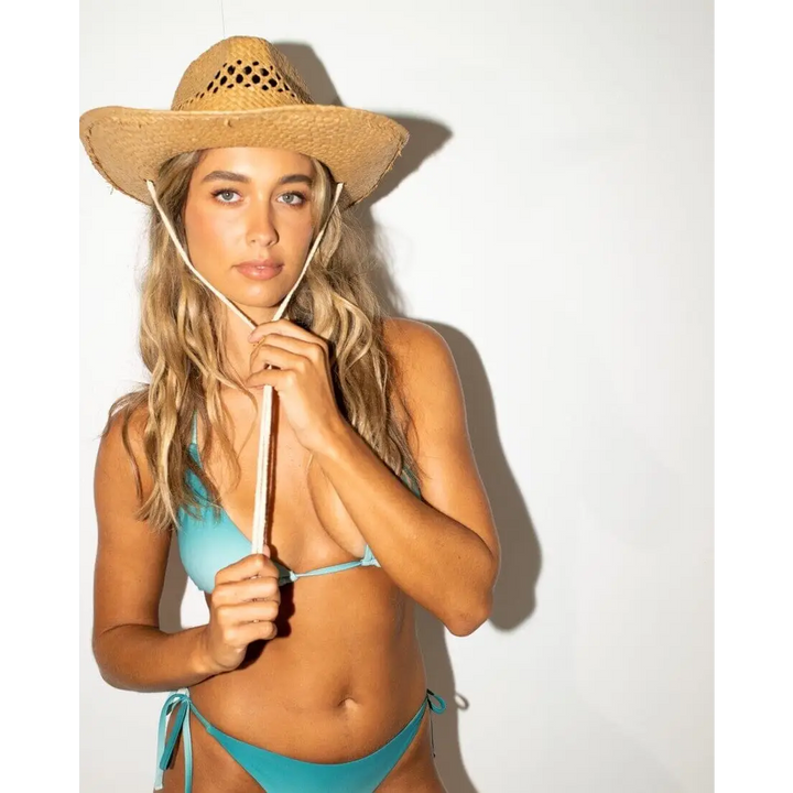 Rusty Howdy Cowboy Straw Hat 