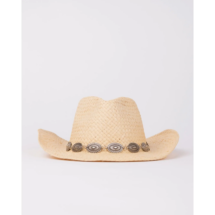 Rusty Howdy Cowboy Straw Hat 