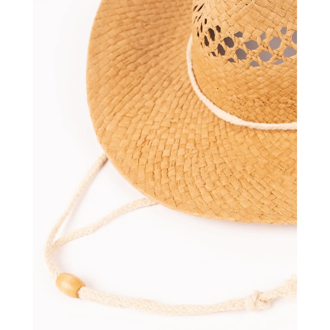 Rusty Howdy Cowboy Straw Hat 