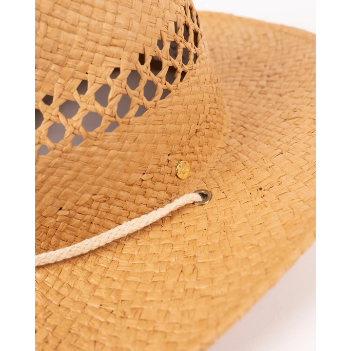 Rusty Howdy Cowboy Straw Hat 