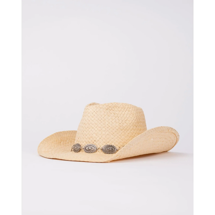 Rusty Howdy Cowboy Straw Hat 