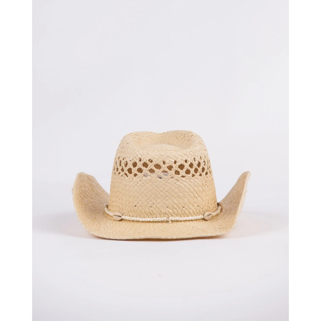 Rusty Howdy Cowboy Straw Hat 
