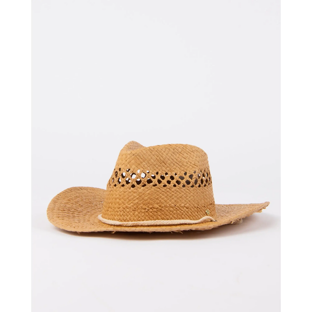 Rusty Howdy Cowboy Straw Hat 
