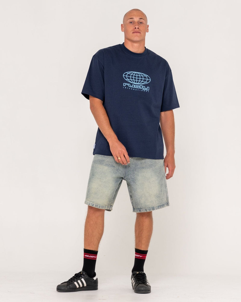 Rusty Internazionale Oversized Heavy T-Shirt 
