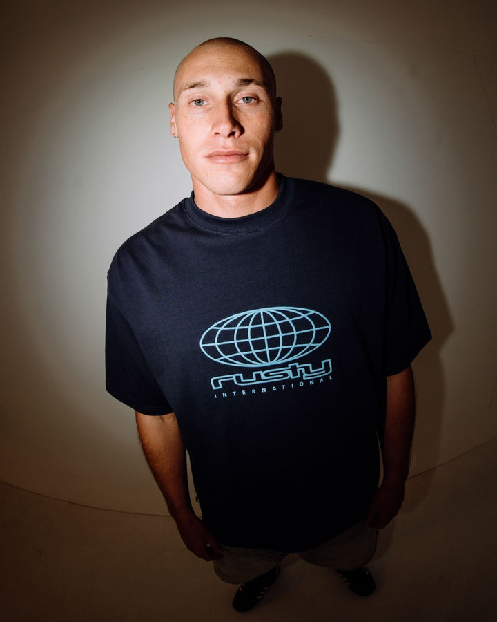 Rusty Internazionale Oversized Heavy T-Shirt 