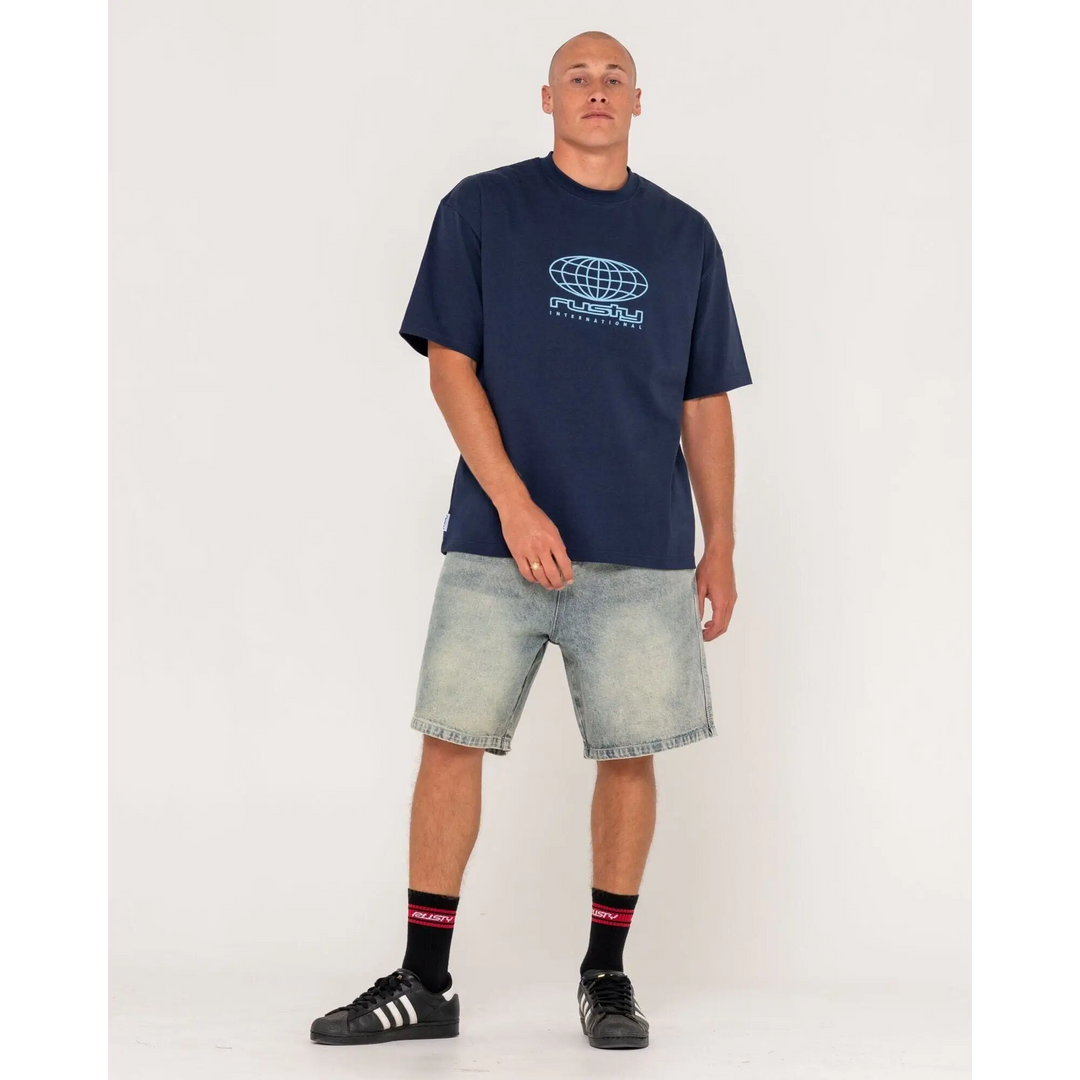 Rusty Internazionale Oversized Heavy T-Shirt 