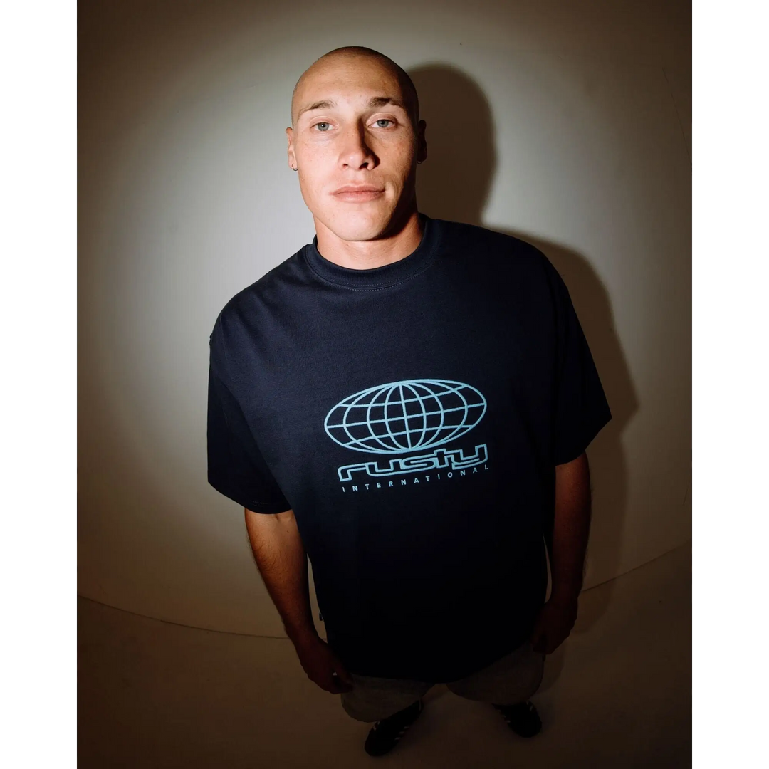 Rusty Internazionale Oversized Heavy T-Shirt 