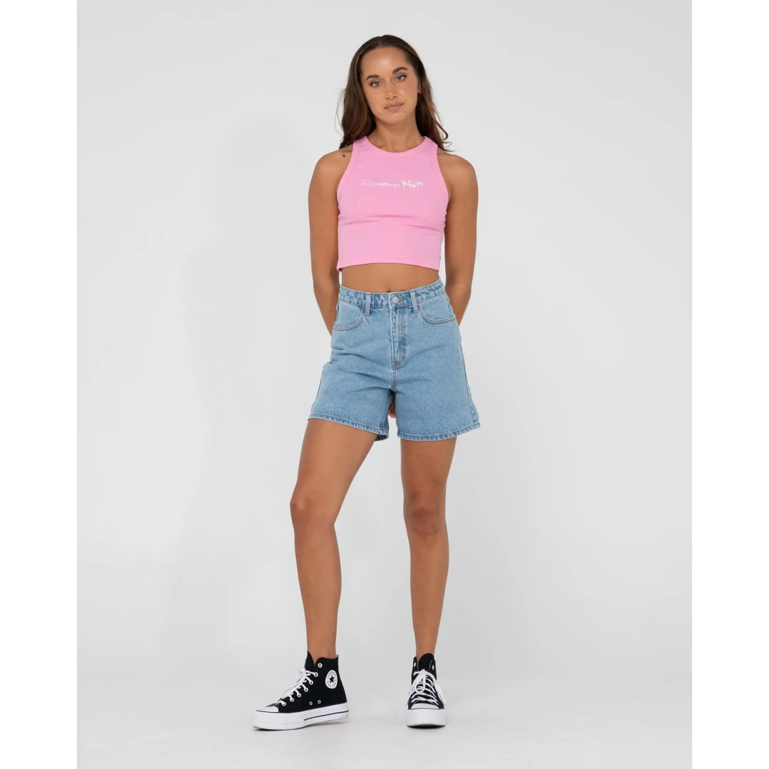 Rusty Island Life Racer Tank Top 