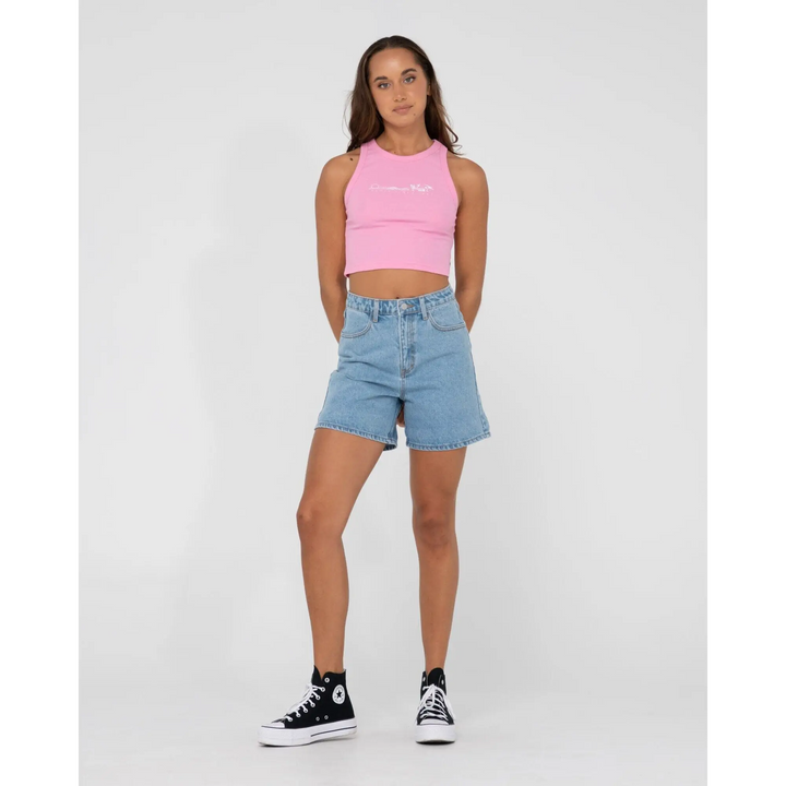 Rusty Island Life Racer Tank Top 