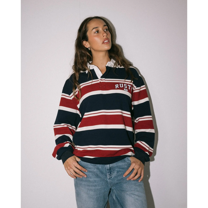 Rusty Jersey 4 Sure Striped Rugby Jersey 