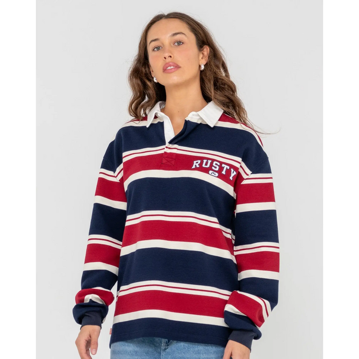 Rusty Jersey 4 Sure Striped Rugby Jersey 