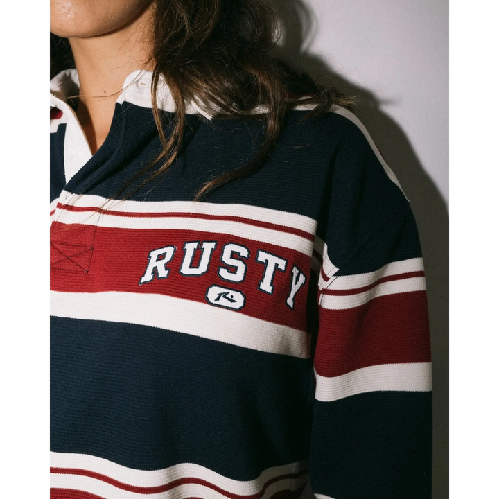 Rusty Jersey 4 Sure Striped Rugby Jersey 