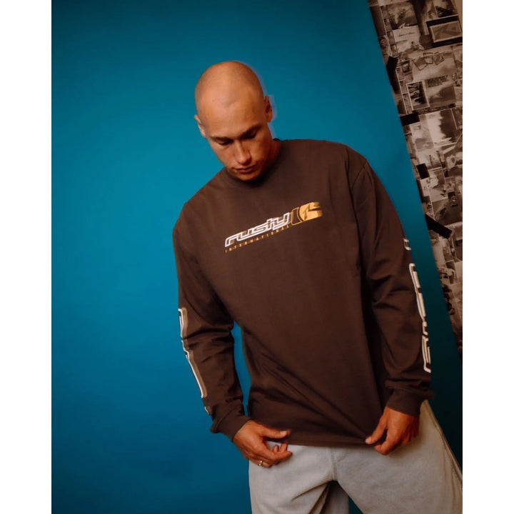 Rusty Jetsetter Long Sleeve T-Shirt 