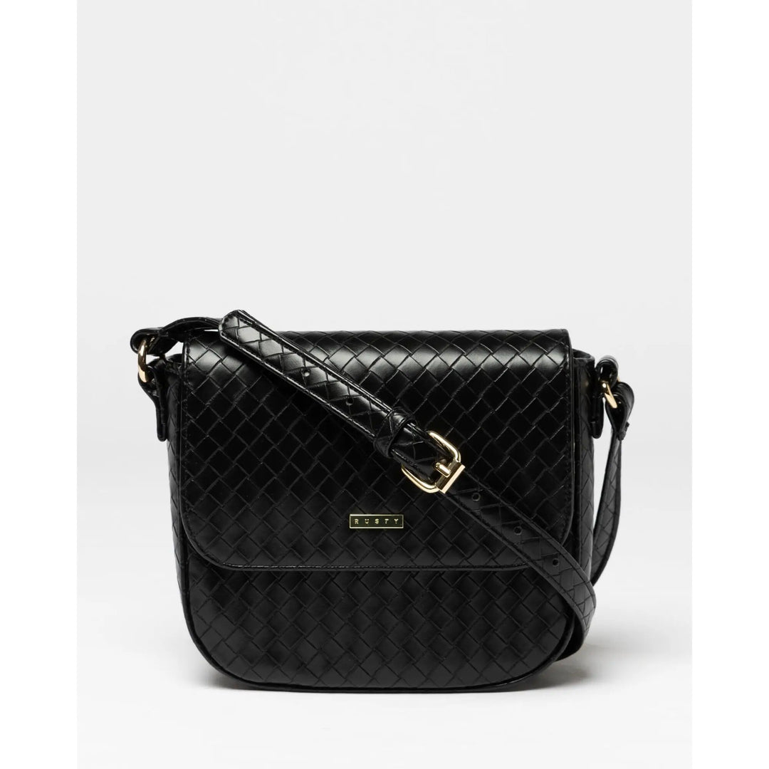 Rusty Judah Woven Crossbody Bag 